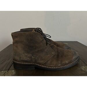 Thursday Boot Company  Scout Mocha Suede Chukka Ankle Distressed Boot Size 6.5